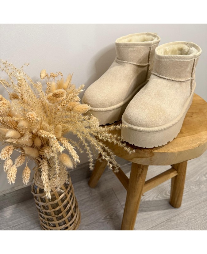 BOOTS CHARLIE - ÉCRU
