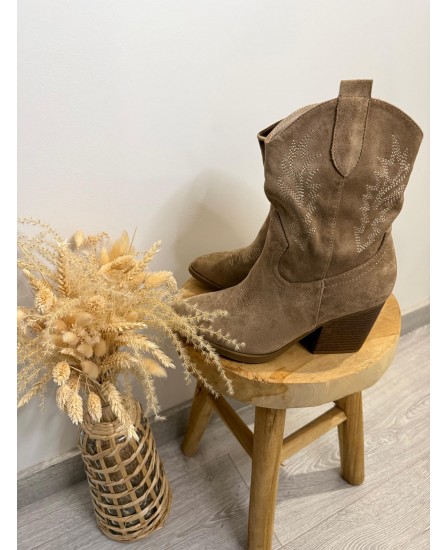 BOTTINES YRIAN - BEIGE