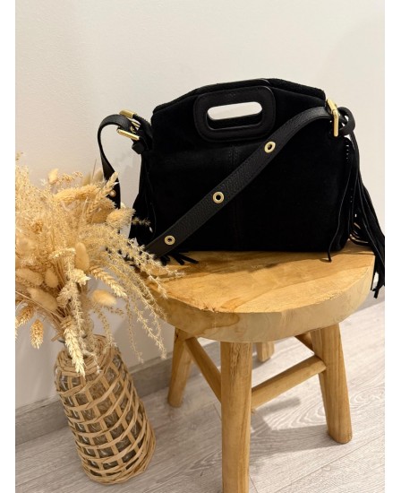SAC ÉVE - NOIR SUÉDINE