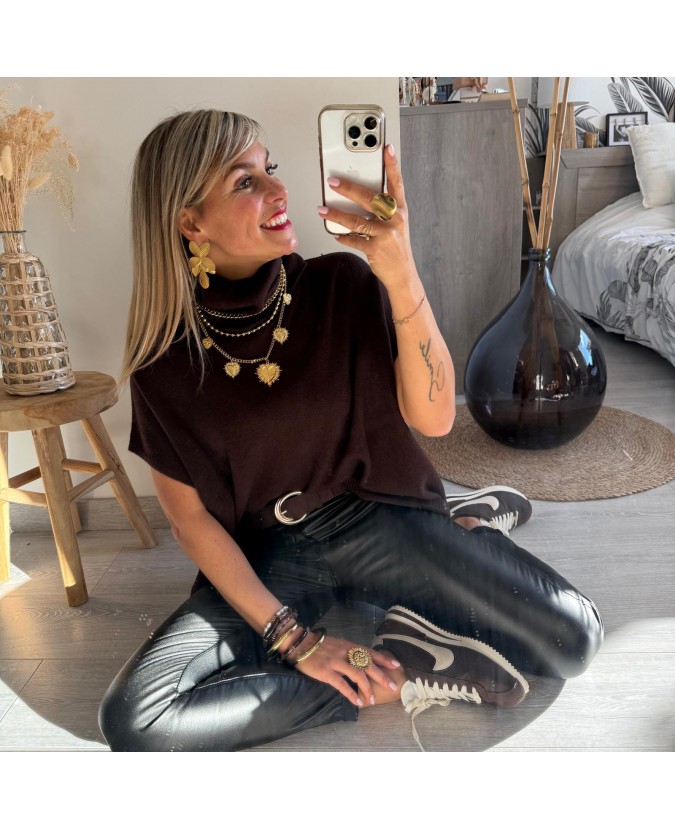 PULL WALTER - CHOCOLAT