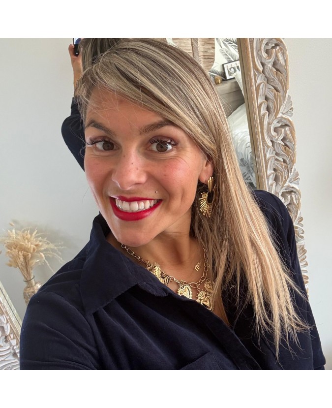 ROBE JOSIANE - BLEU MARINE