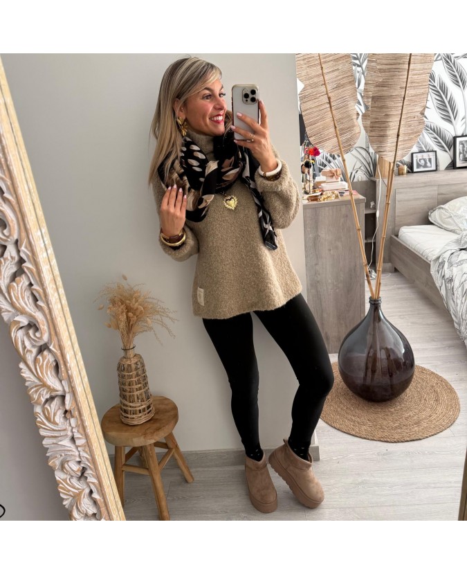 LEGGING SILVÈRE - NOIR