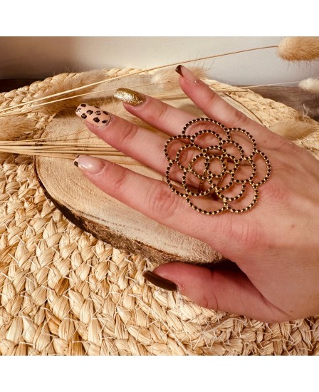 BAGUE FLEUR