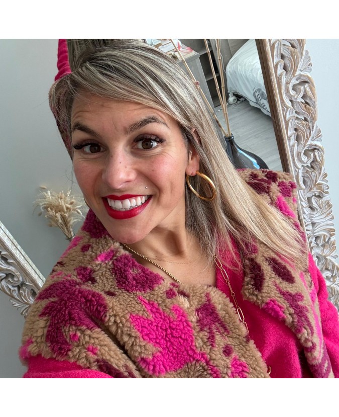 GILET ANOUAR - FUSHIA