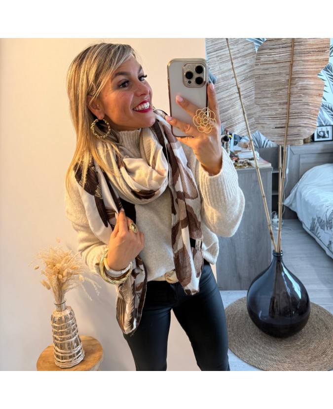 ECHARPE CURTIS - BEIGE