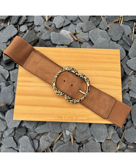 CEINTURE FARAH - CAMEL