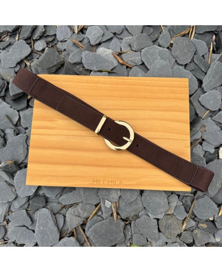 CEINTURE PAULE - CHOCO
