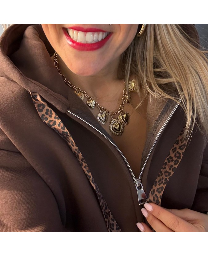 VESTE YORIS - CHOCOLAT