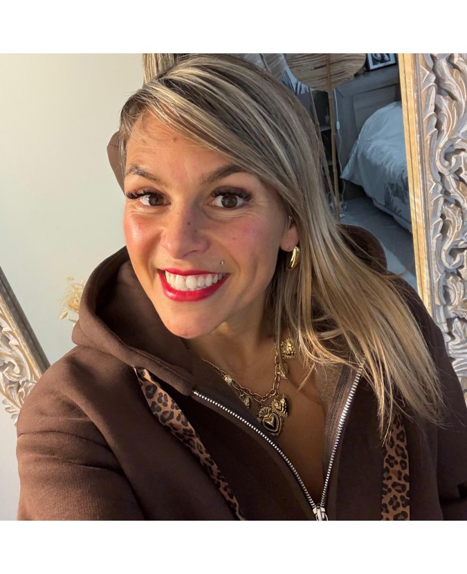 VESTE YORIS - CHOCOLAT