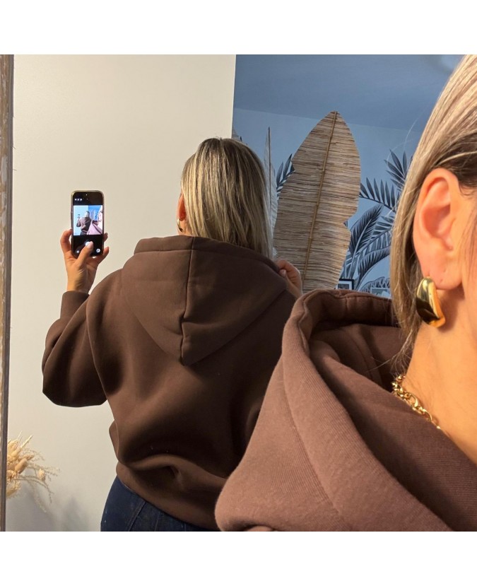 VESTE YORIS - CHOCOLAT