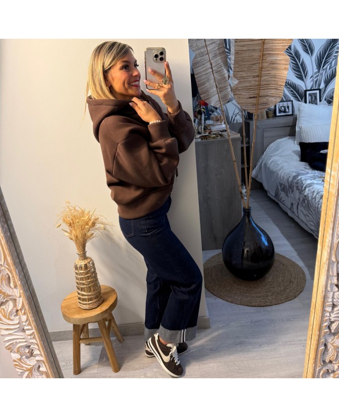 VESTE YORIS - CHOCOLAT