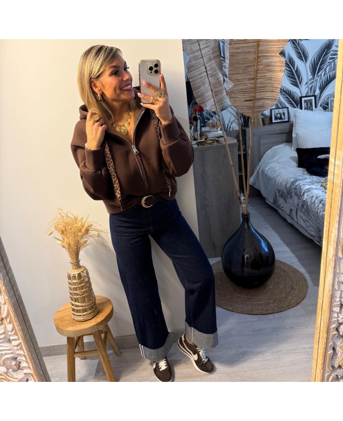 VESTE YORIS - CHOCOLAT