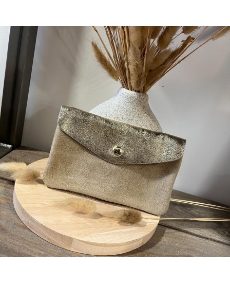 PORTE MONNAIE MOLLY - ÉCRU