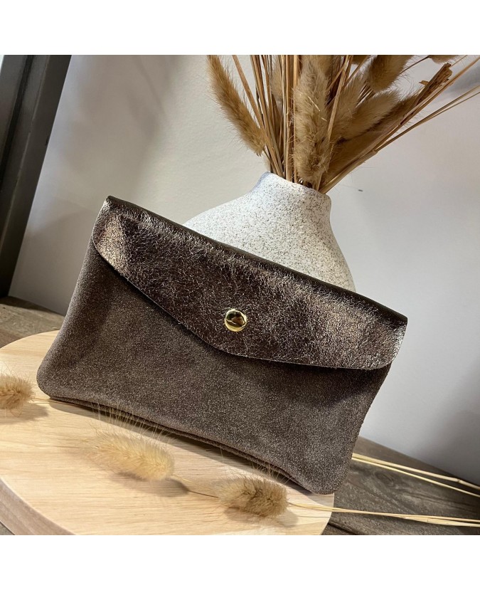 PORTE MONNAIE MOLLY - TAUPE