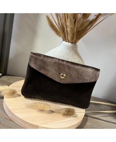 PORTE MONNAIE MOLLY - CHOCO