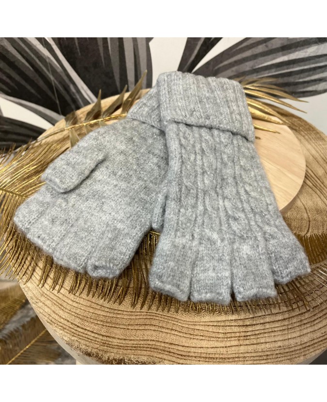 MITAINES ANGELIN - GRIS