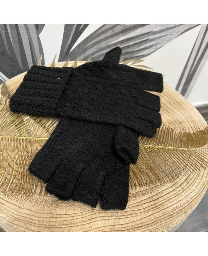 MITAINES ANGELIN - NOIR