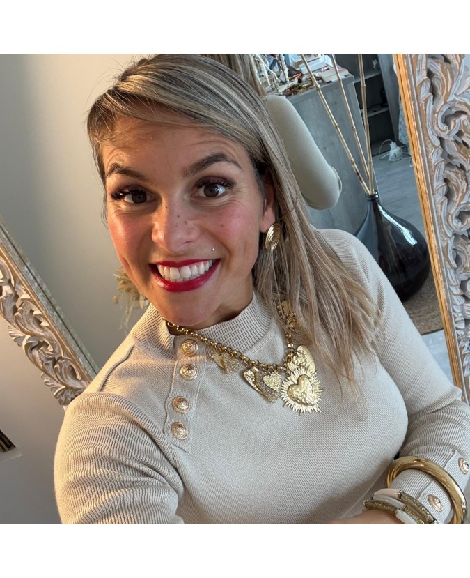 PULL SOLANGE - BEIGE