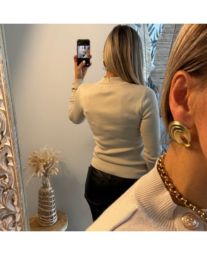 PULL SOLANGE - BEIGE