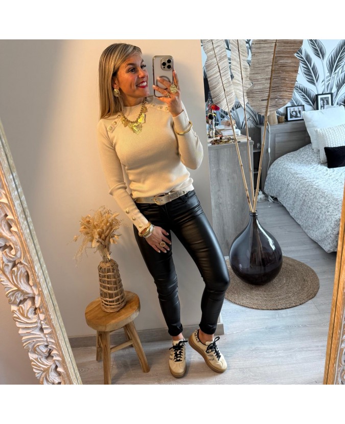 PULL SOLANGE - BEIGE