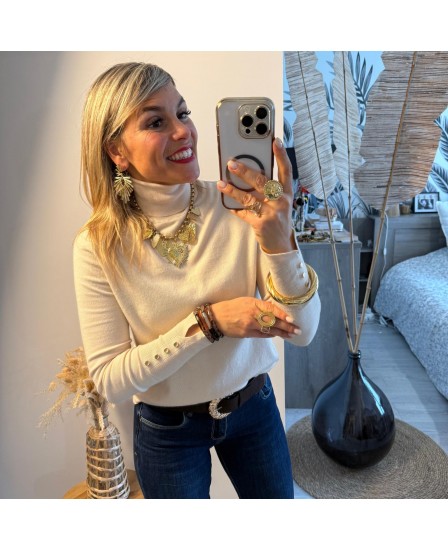 PULL MINORAL - BEIGE