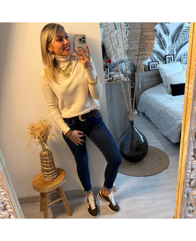 PULL MINORAL - BEIGE