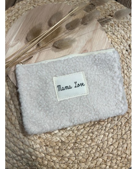 POCHETTE MAMA LOVE - ÉCRU