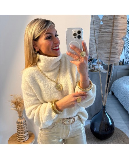 PULL RÉDOUANE - ECRU