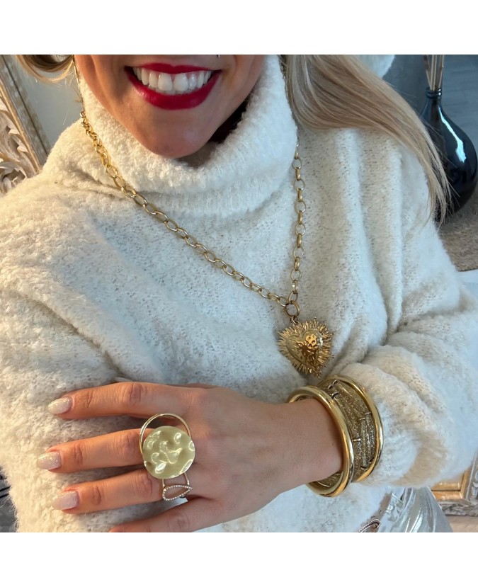 PULL RÉDOUANE - ECRU