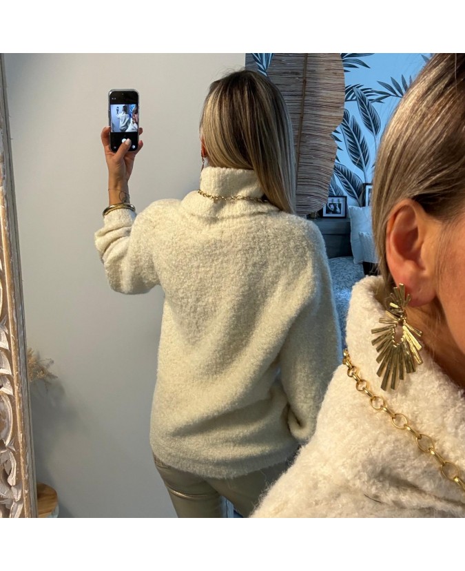 PULL RÉDOUANE - ECRU