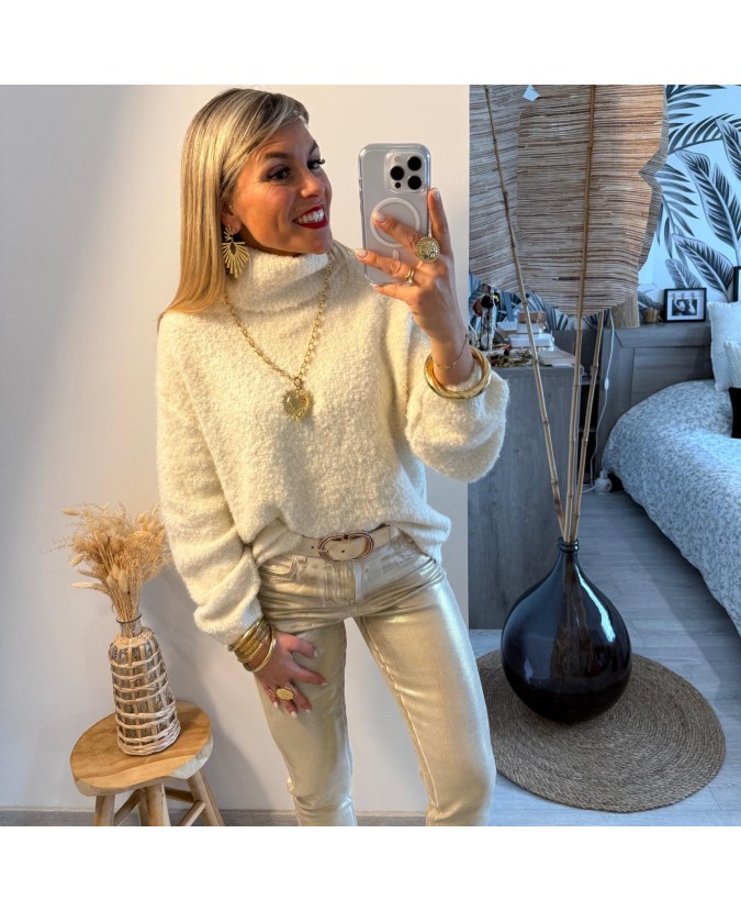 PULL RÉDOUANE - ECRU