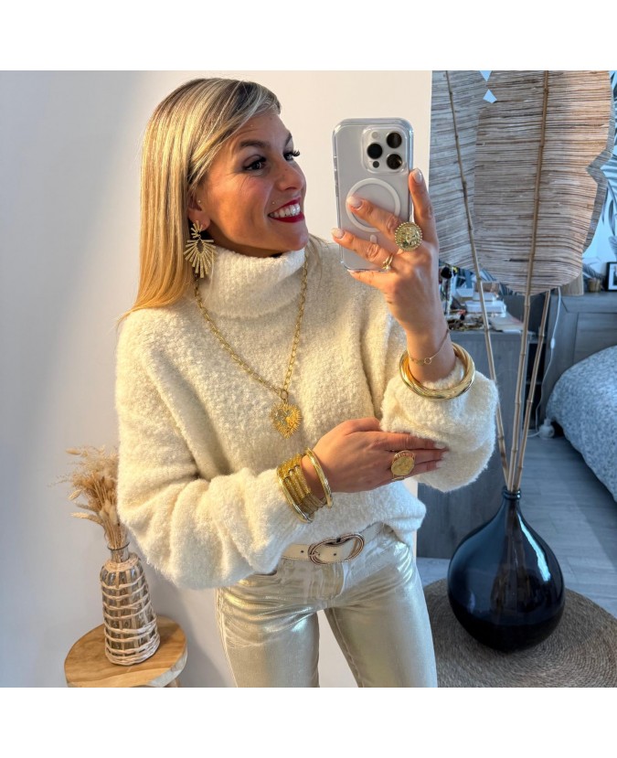 PULL RÉDOUANE - ECRU