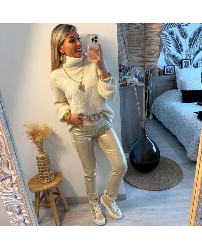 PULL RÉDOUANE - ECRU