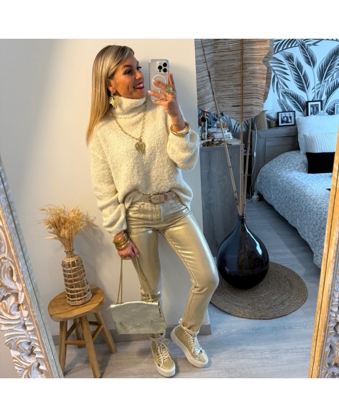 PULL RÉDOUANE - ECRU