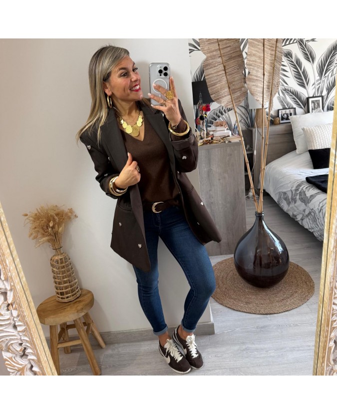 PULL APPOLLON - CHOCOLAT