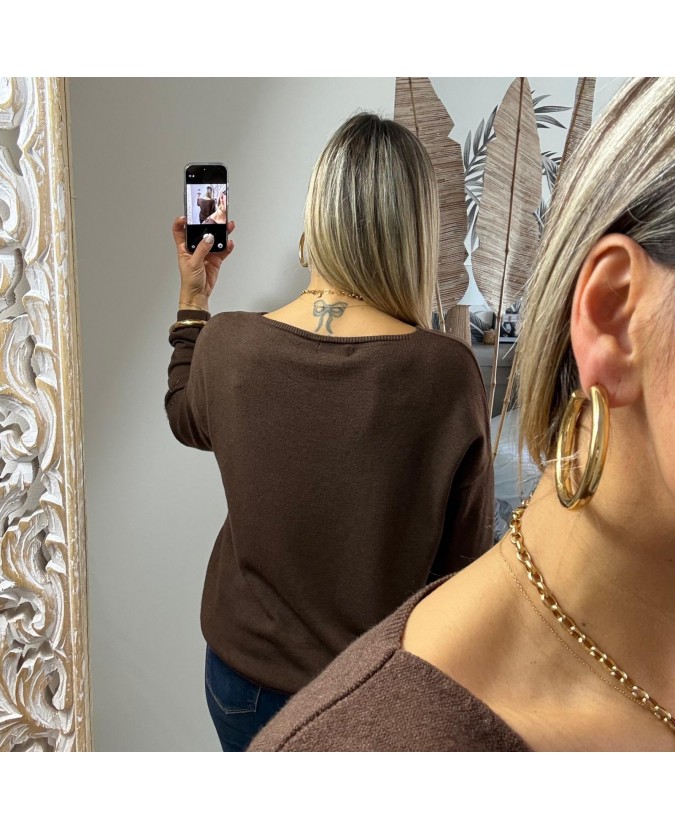 PULL APPOLLON - CHOCOLAT