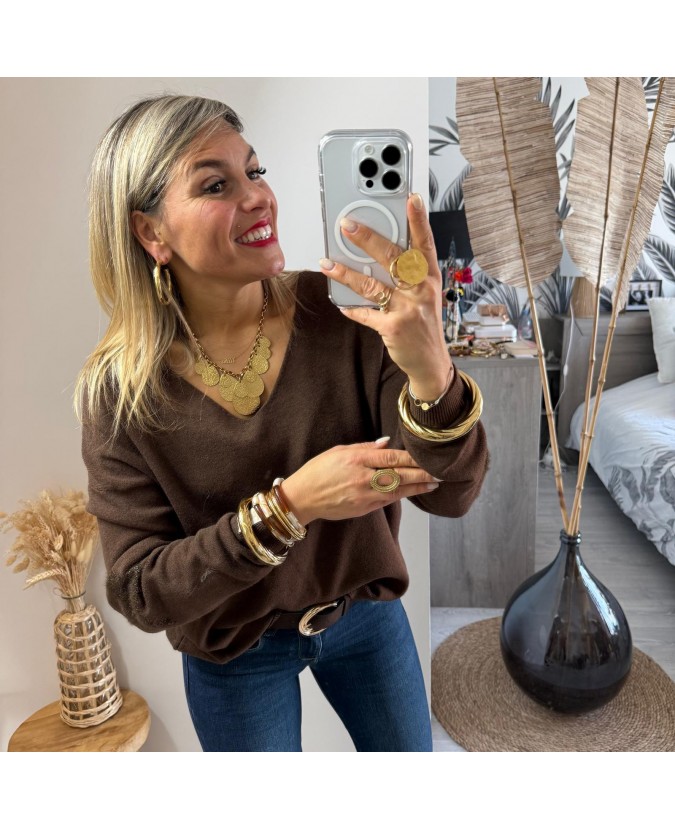 PULL APPOLLON - CHOCOLAT