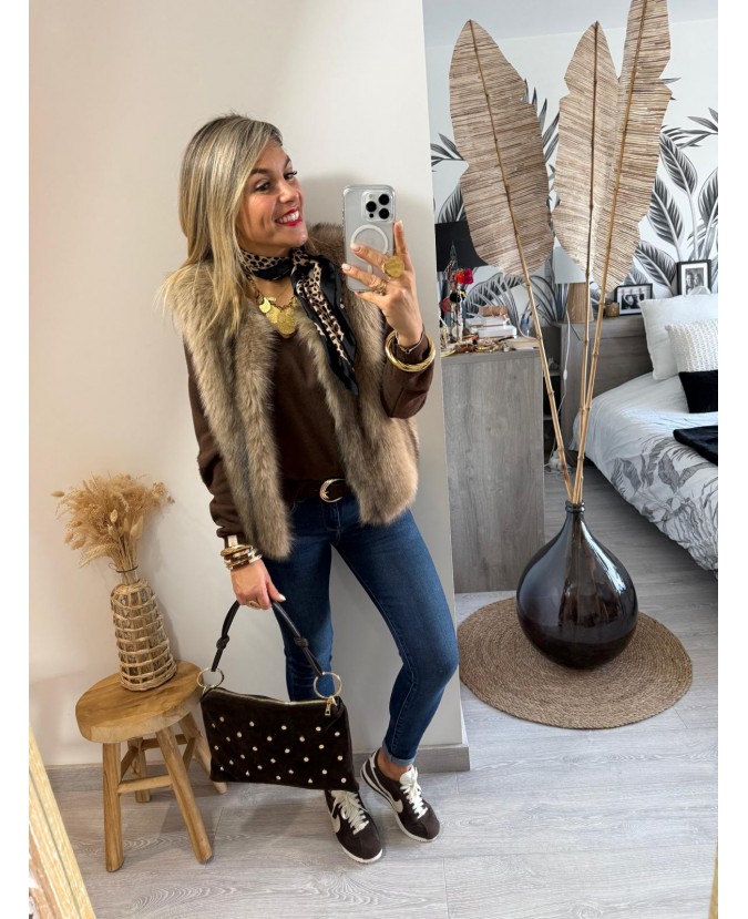 PULL APPOLLON - CHOCOLAT