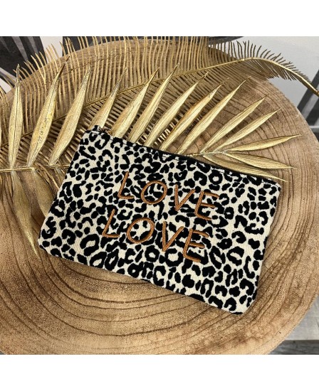 POCHETTE LOVE LOVE - ÉCRU