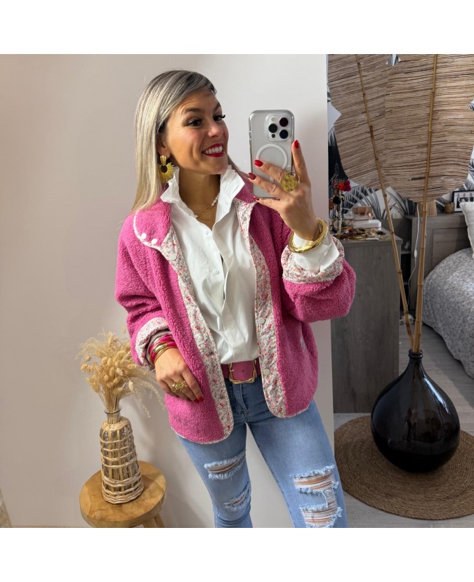 VESTE TABATHA - ROSE