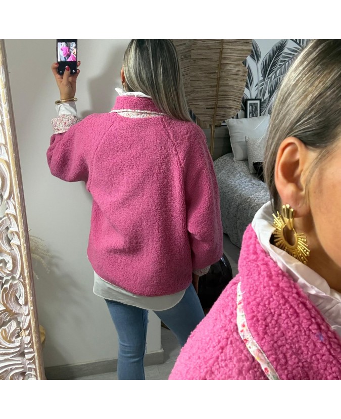 VESTE TABATHA - ROSE