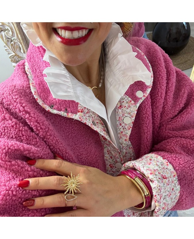 VESTE TABATHA - ROSE