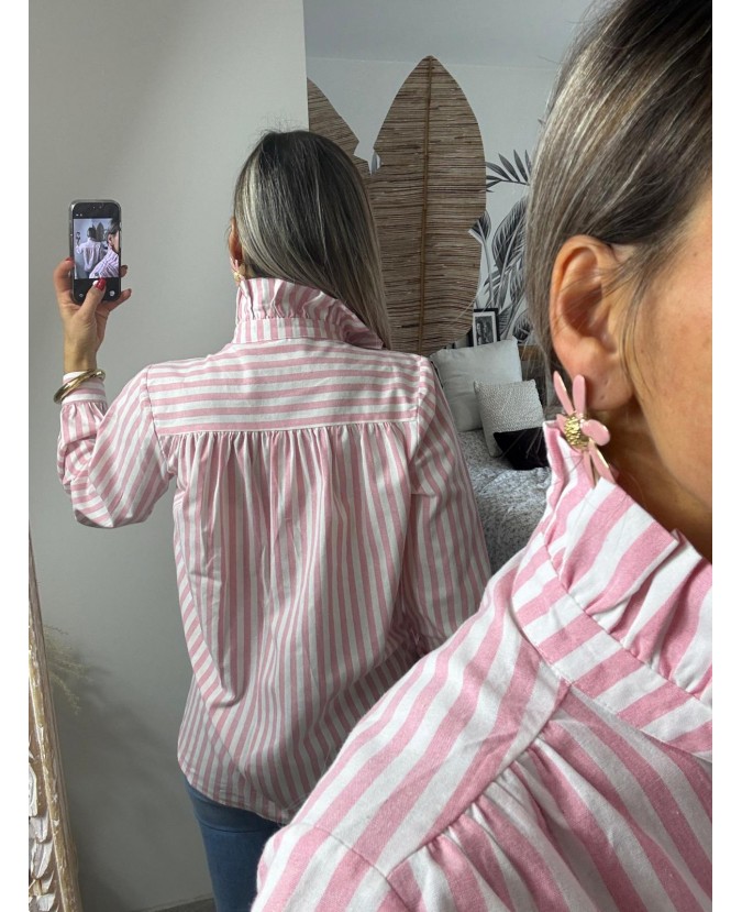 CHEMISE AIRELLE - ROSE