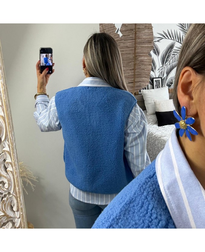 GILET VENUS - BLEU