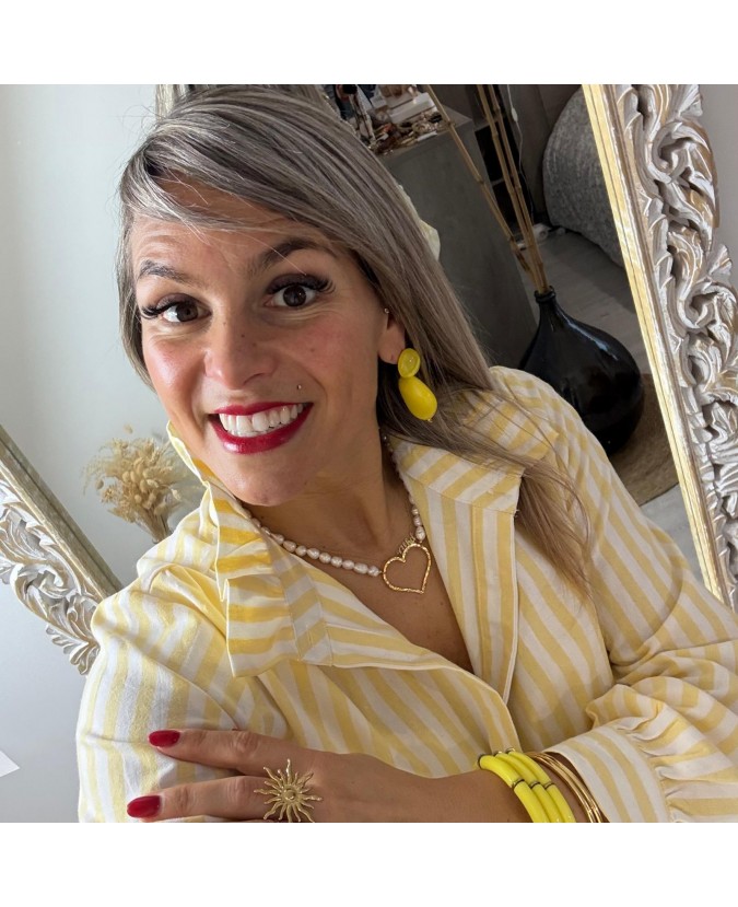 CHEMISE AIRELLE - JAUNE