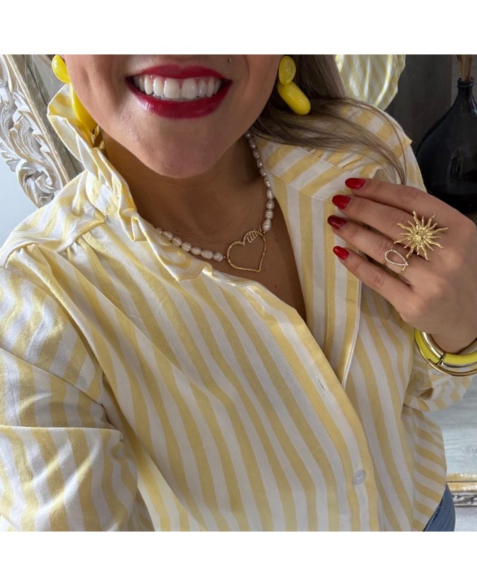 CHEMISE AIRELLE - JAUNE