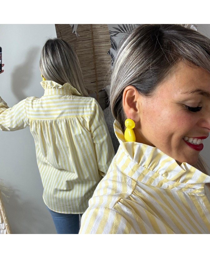 CHEMISE AIRELLE - JAUNE