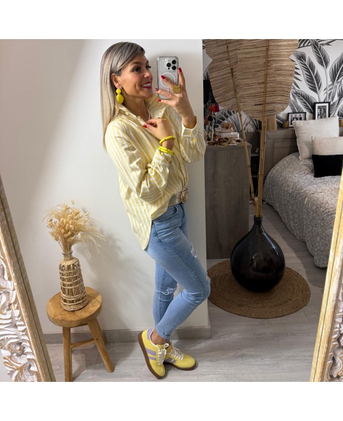 CHEMISE AIRELLE - JAUNE