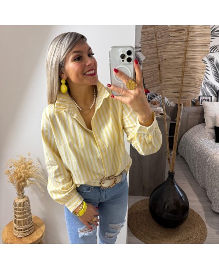 CHEMISE AIRELLE - JAUNE