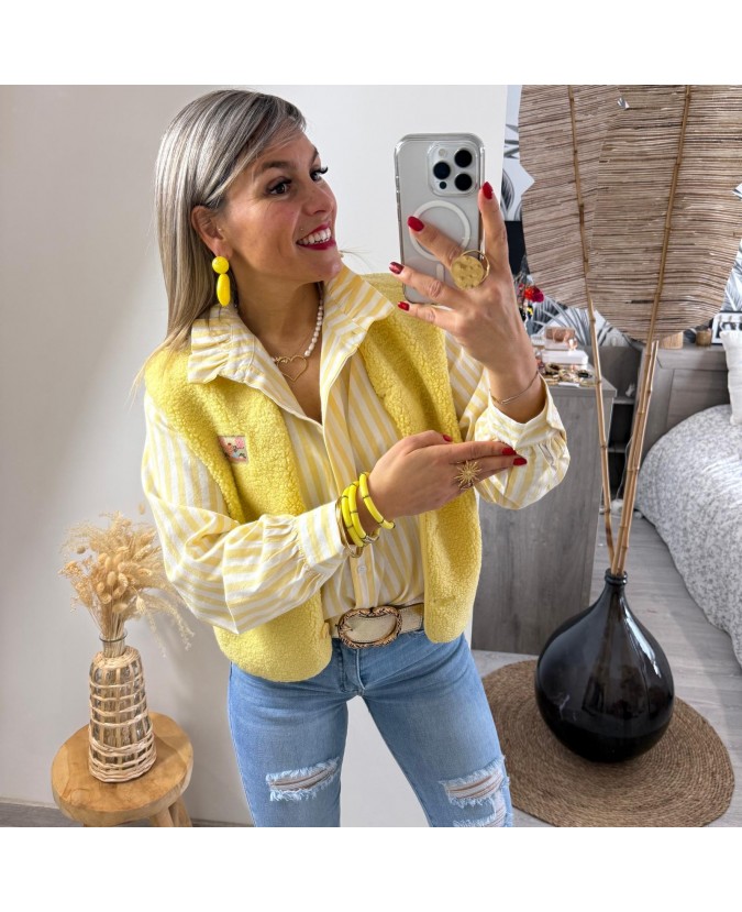 GILET VENUS - JAUNE